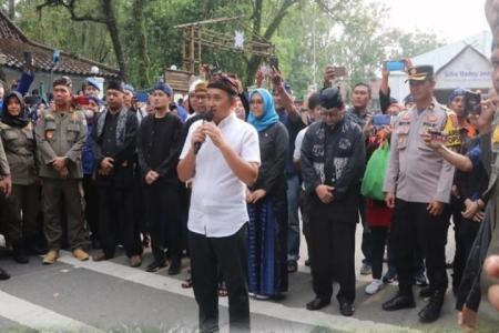 WAKIL BUPATI LEBAK MENYAMBUT ROMBO