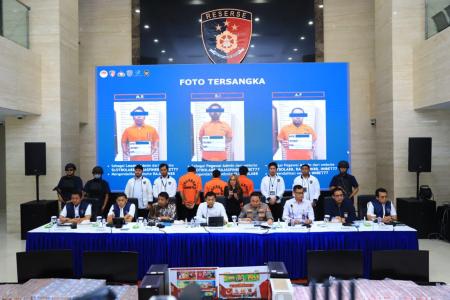Polri Ungkap Sindikat Judi Online Jari