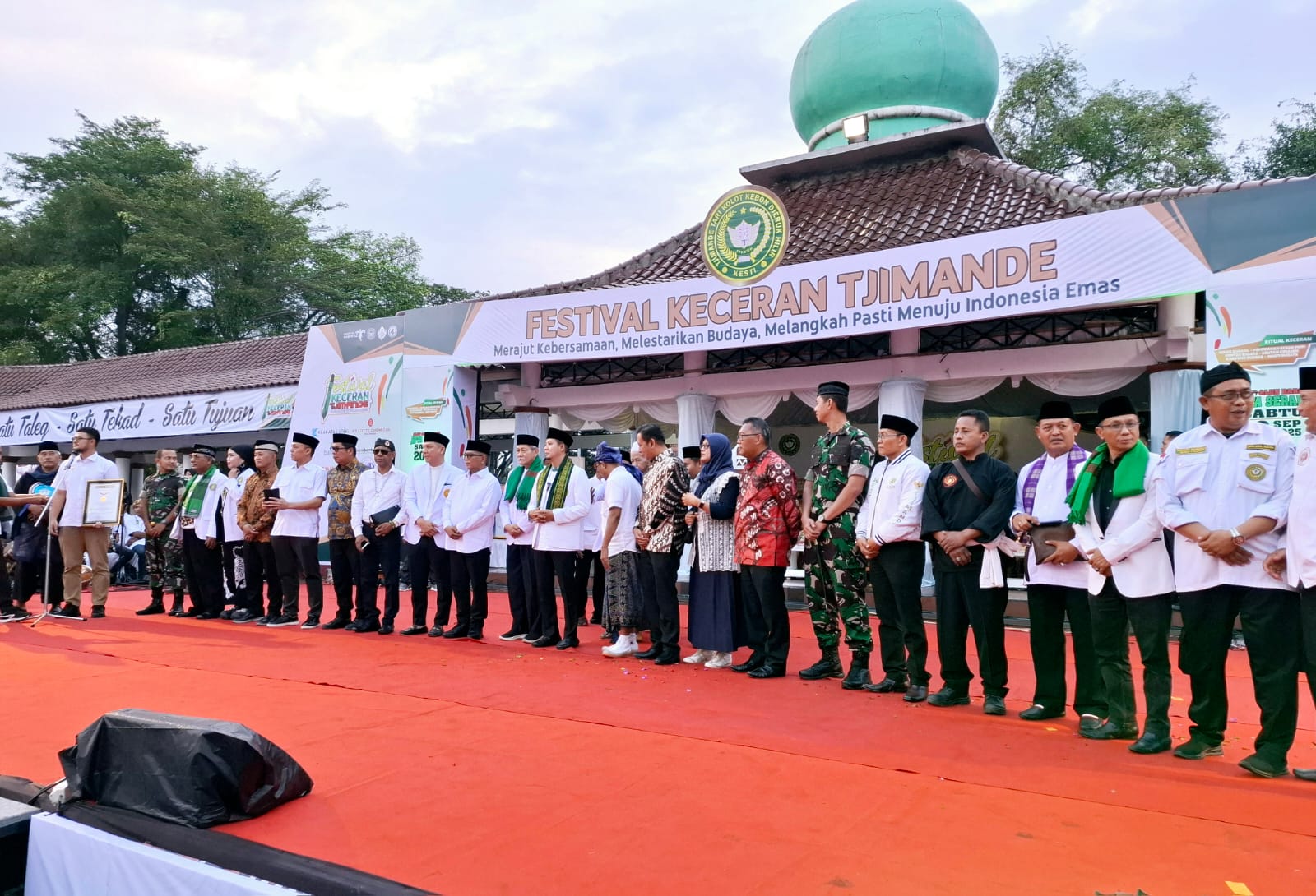 Festipal Keceran Tjimande Pecahkan Rekor Muri, DPD Kesti TTKKDH Lebak Kirim 350 Peserta