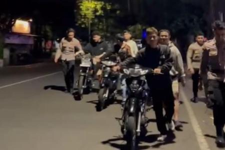 POLISI AMANKAN 14 UNIT MOTOR DIDUG