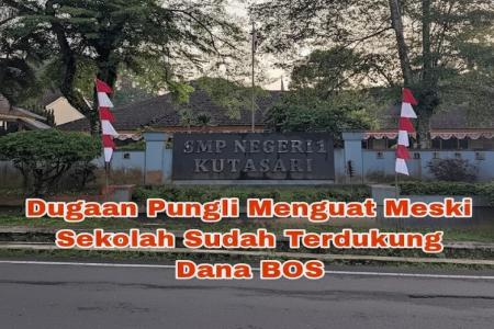 SMPN 1 Kutasari Patok Iuran Rp