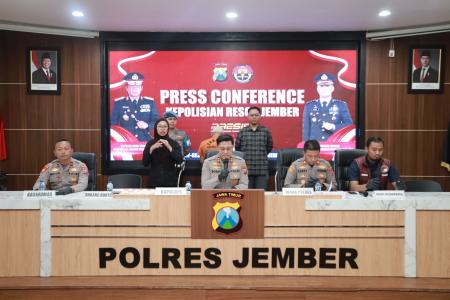 Polres Jember Bongkar Jaringan Narkoti